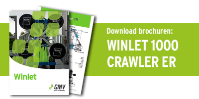 Download brochure til bæltedrevet vinduesløfter WInlet Crawler