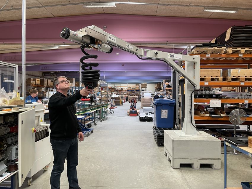Mobile jib crane