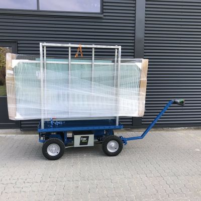 ErgoMover Go Cargo with glass rack