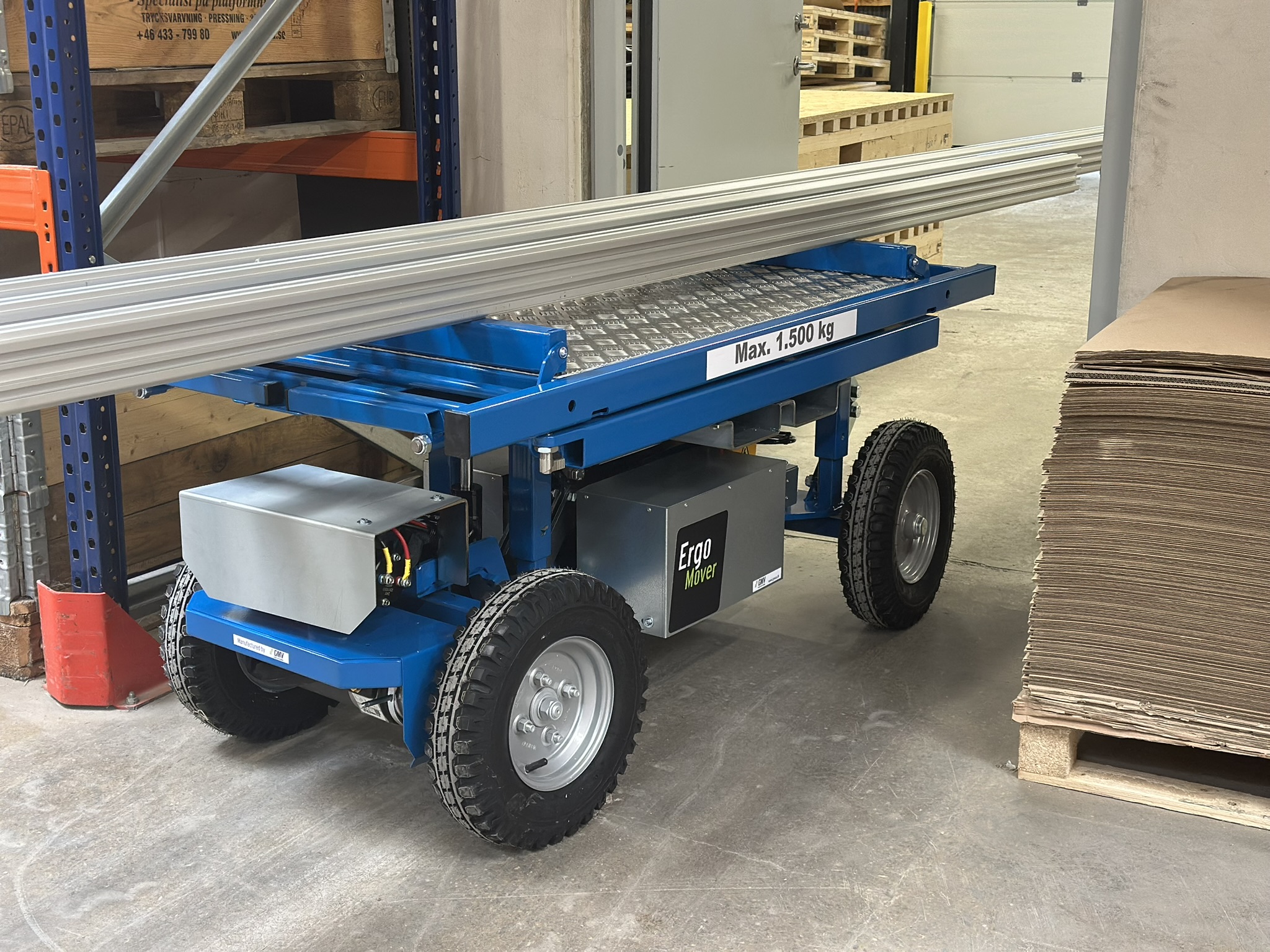 ErgoMover Lift & Go With long load