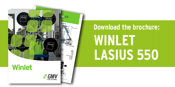 Winlet Lasius 550 Pick & Carry crane