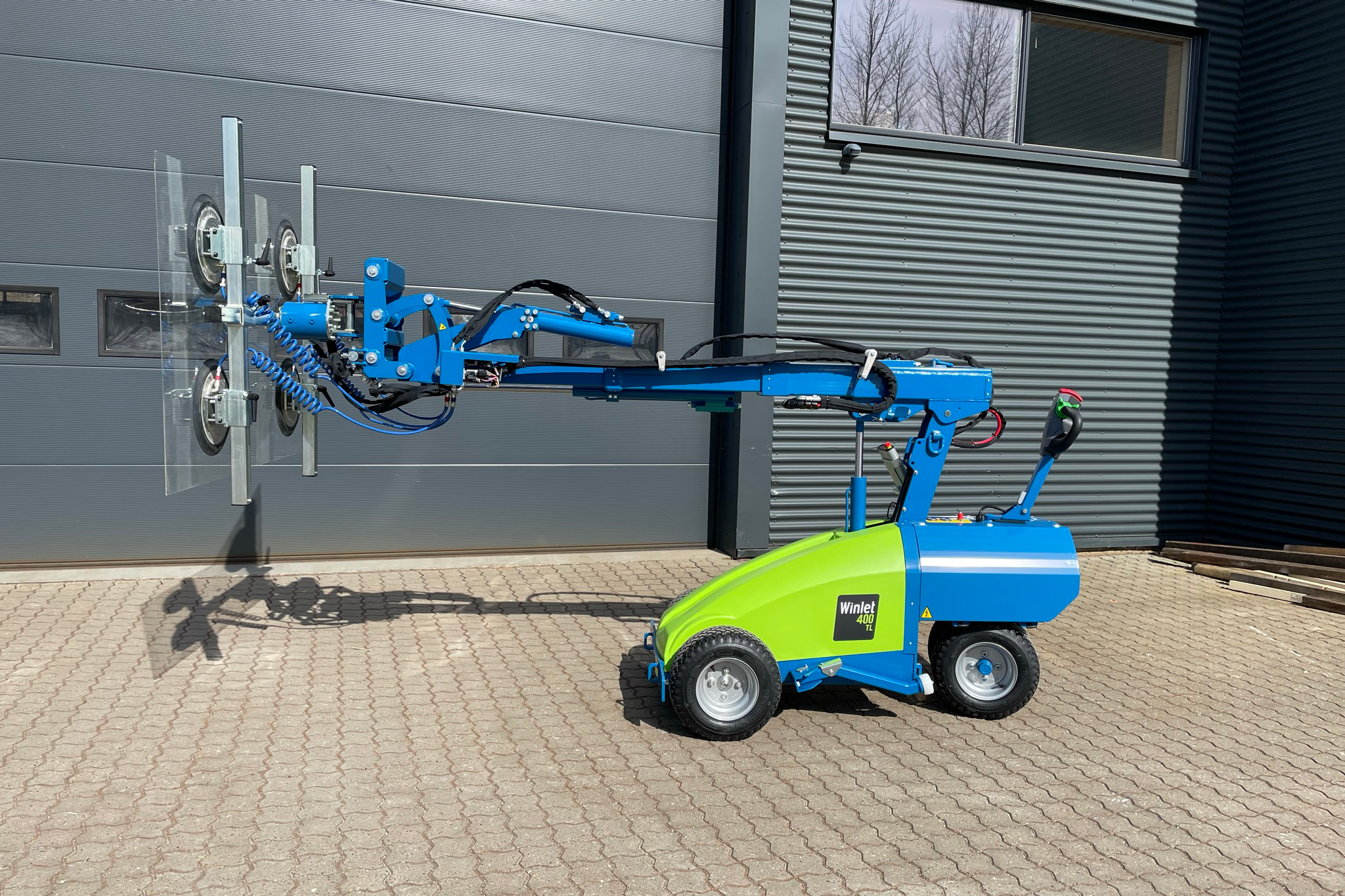 Winlet glass lift from GMV in Denmark