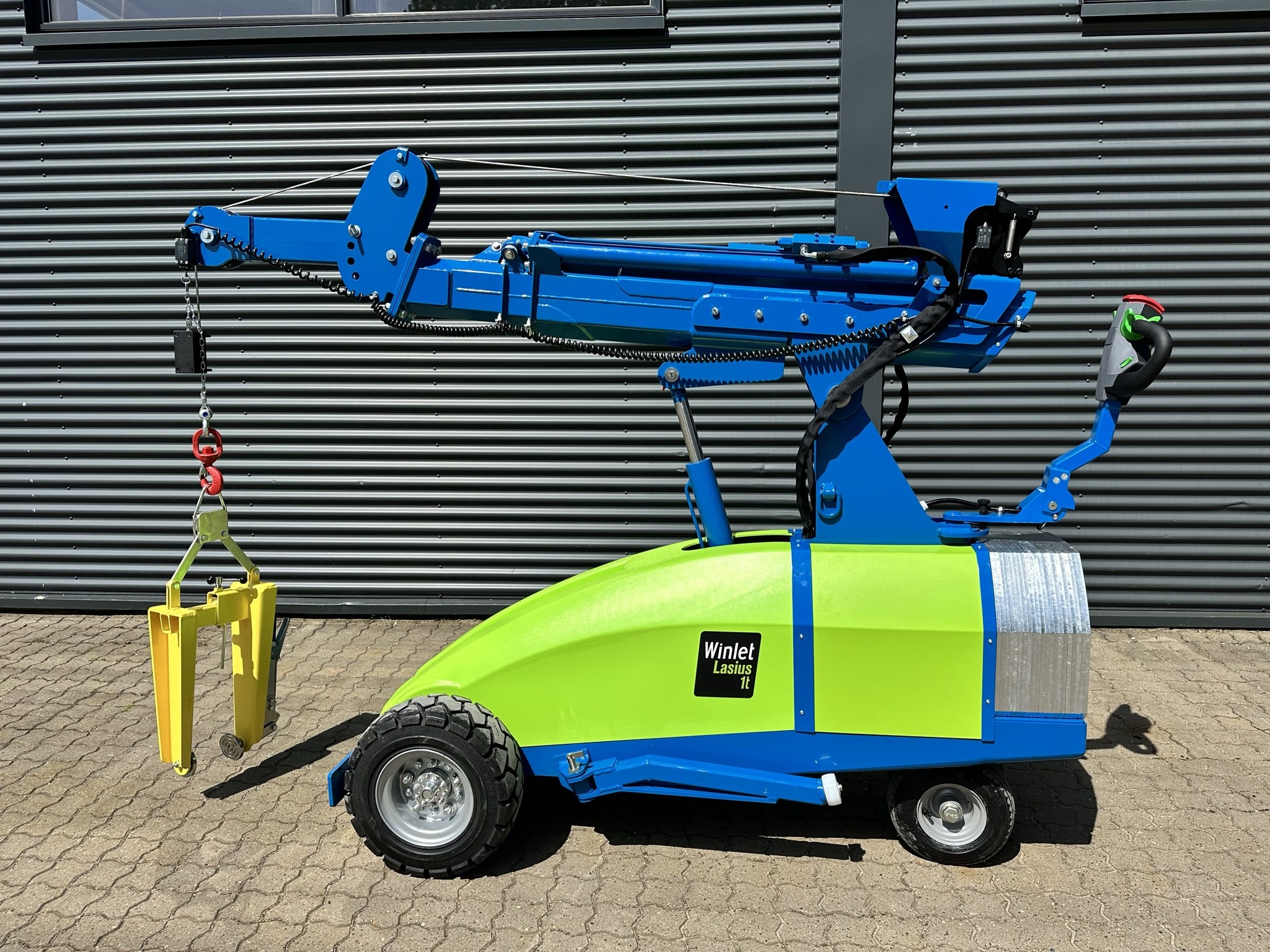 Winlet Lasius mobil kran med wirespil