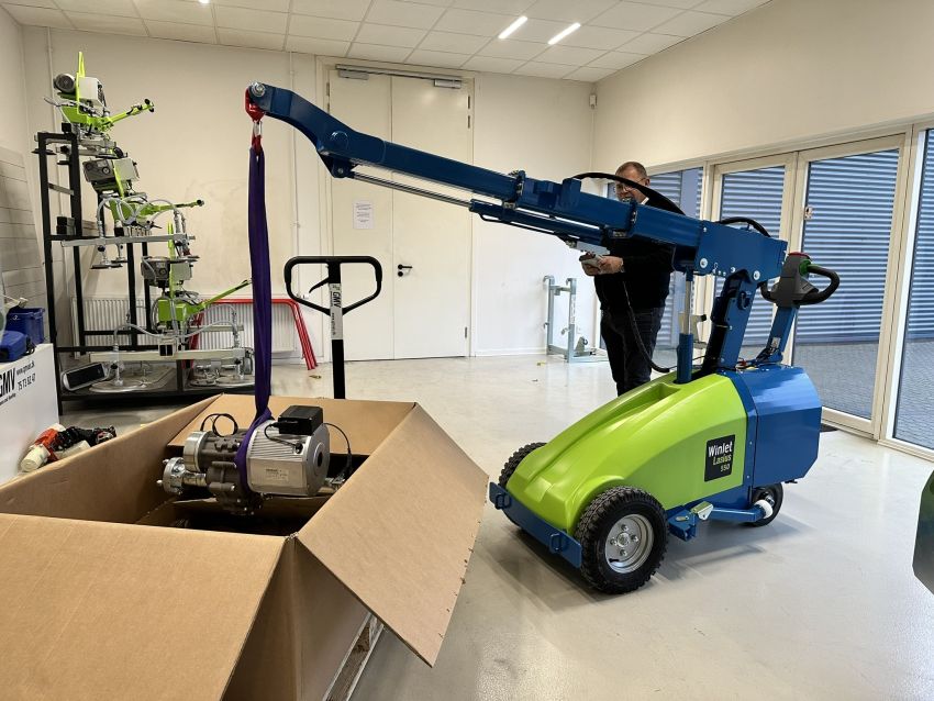 Winlet Lasius 550 Pick&Carry Crane