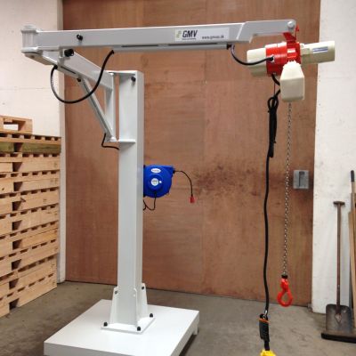 Flytbar kn&aelig;karmskran