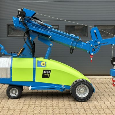 Lasius 1t with hydraulic wire winch