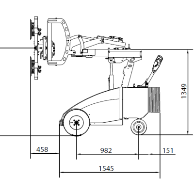 Winlet 375 måltegning profil