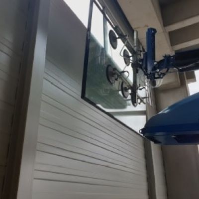 Winlet 350TH vacuum lift on telescopic loader